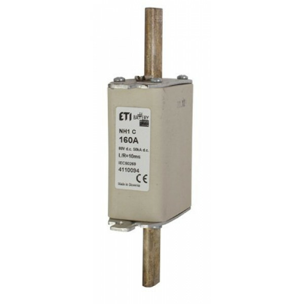 ETI zekering NH1 gBat 100A/80Vdc
