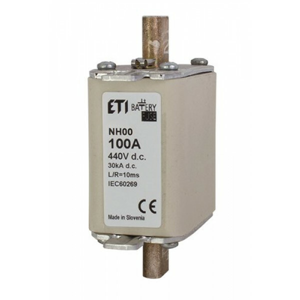 ETI zekering NH00 gBat 40A/550Vdc