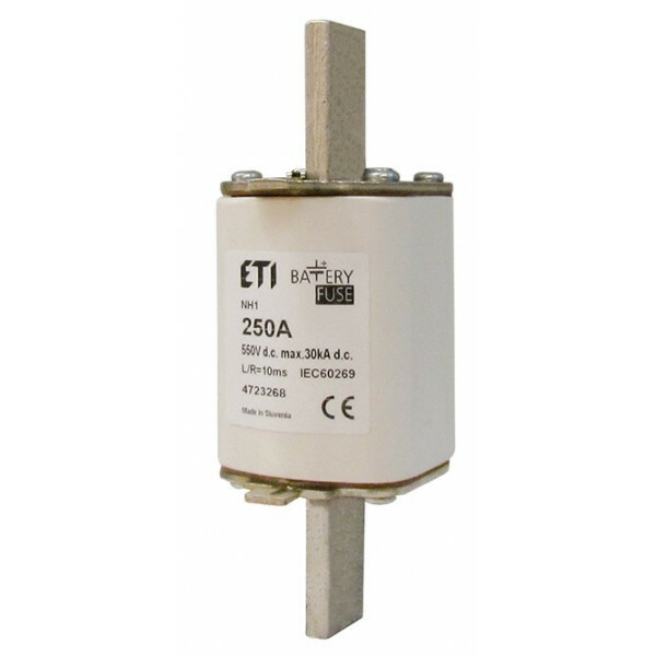 ETI zekering NH1 gBat 200A/550Vdc