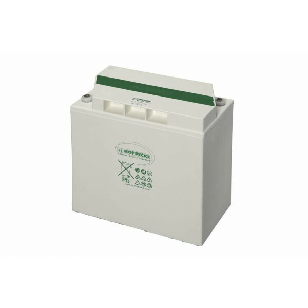 Hoppecke sun power VR L 6 - 370 accu + kabel