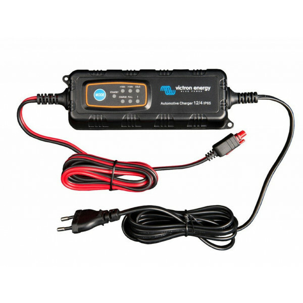Victron acculader IP65 12V/4A of 0,8A met DC stekker
