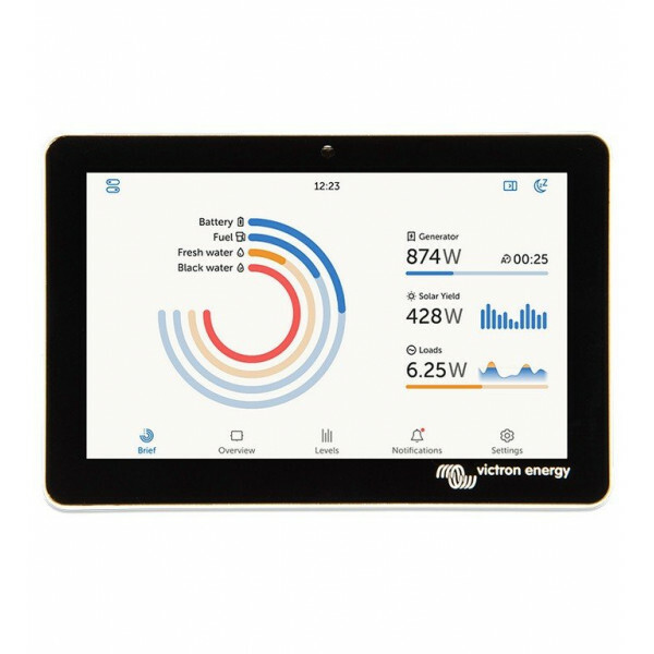 Victron Cerbo GX Touch 70 flush