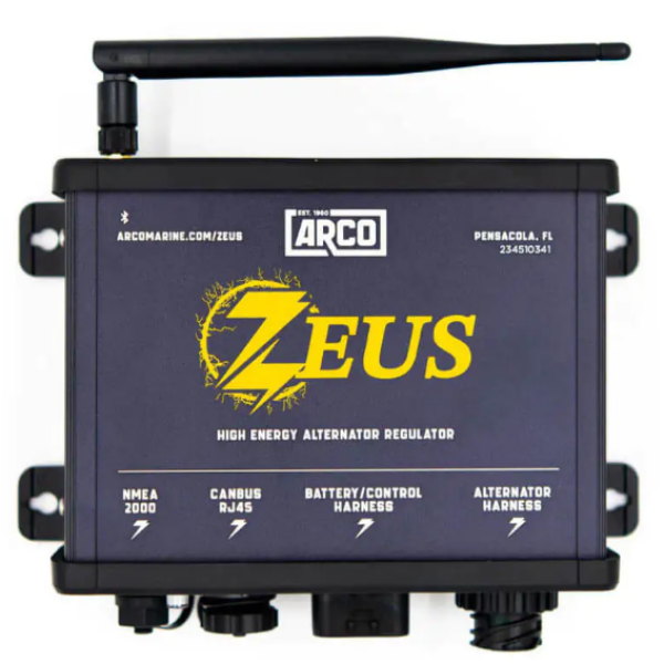 ARCO Zeus dynamo regelaar met ondersteuning van directe integratie met Victron GX device.