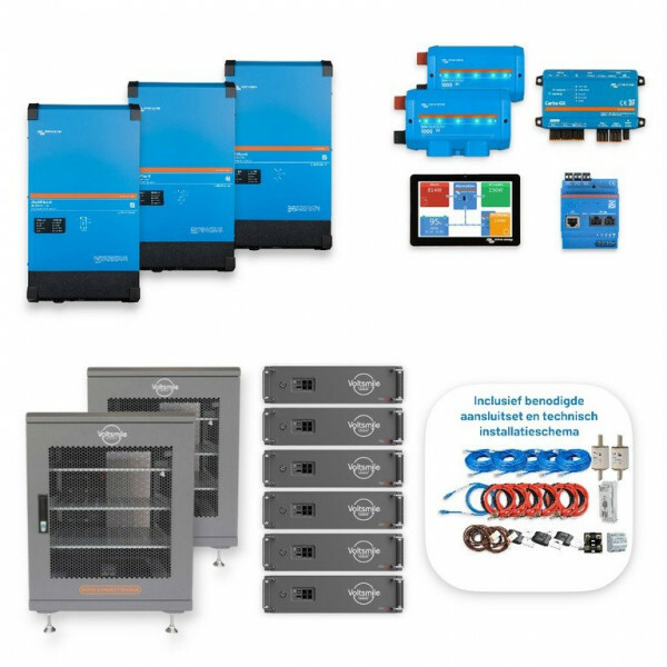ESS thuisbatterij set 30,7kWh opslag, 3 fasen
