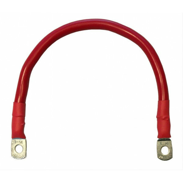Accukabel verloop rood 70mm² 50cm M10-M10