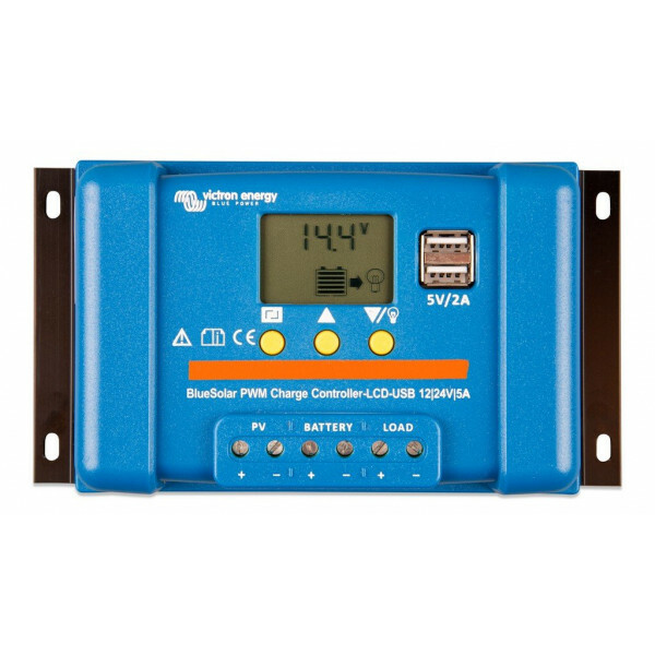 Victron BlueSolar PWM 12/24V-5A LCD&USB