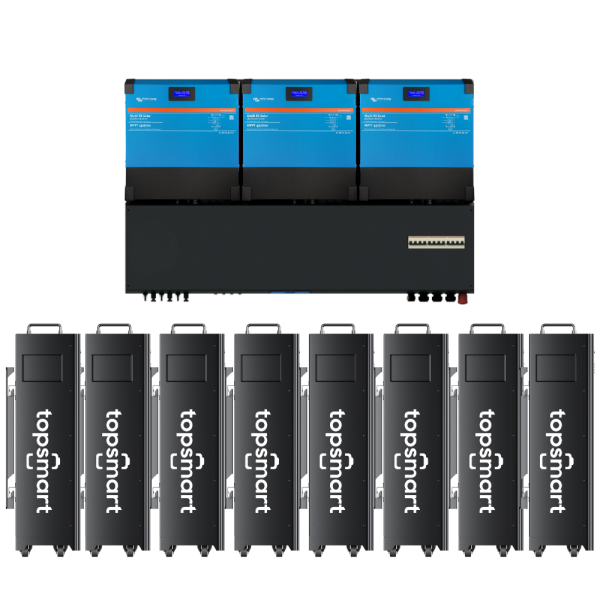 TopSmart ESS 3-fase 18kW RS 18kW Solar 128kWh De Slimme Thuisbatterij