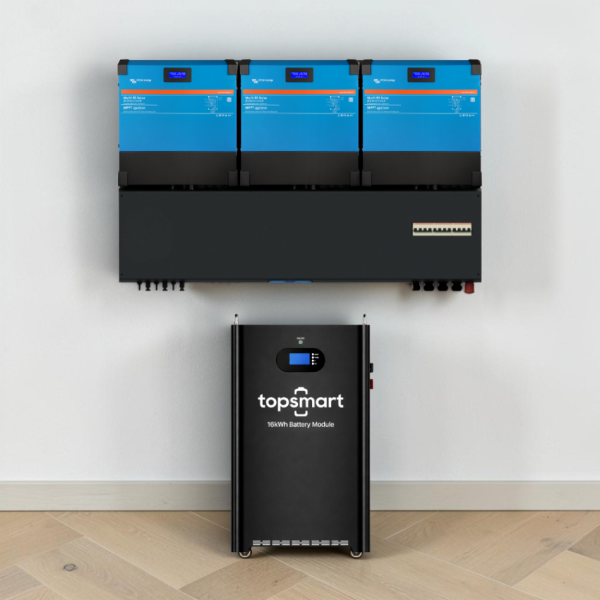 TopSmart ESS 3-fase 18kW RS 18kW Solar 16kWh De Slimme Thuisbatterij