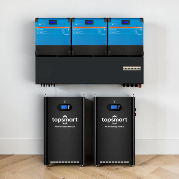 TopSmart ESS 3-fase 18kW RS 6kW Solar 32kWh De Slimme Thuisbatterij