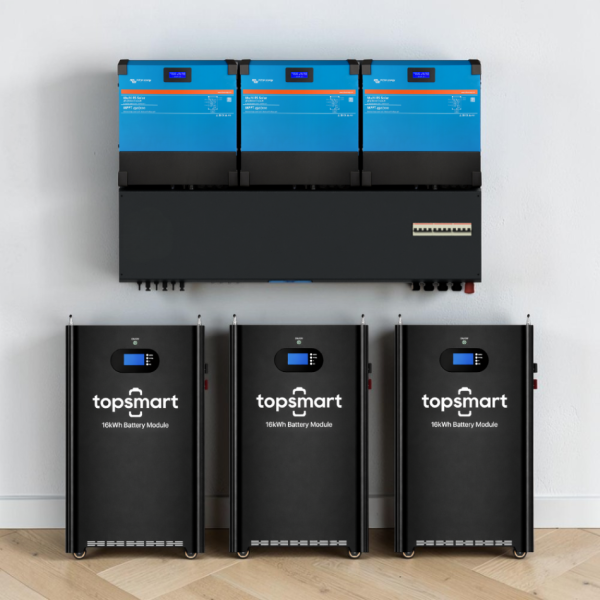 TopSmart ESS 3-fase 18kW RS 18kW Solar 48kWh De Slimme Thuisbatterij