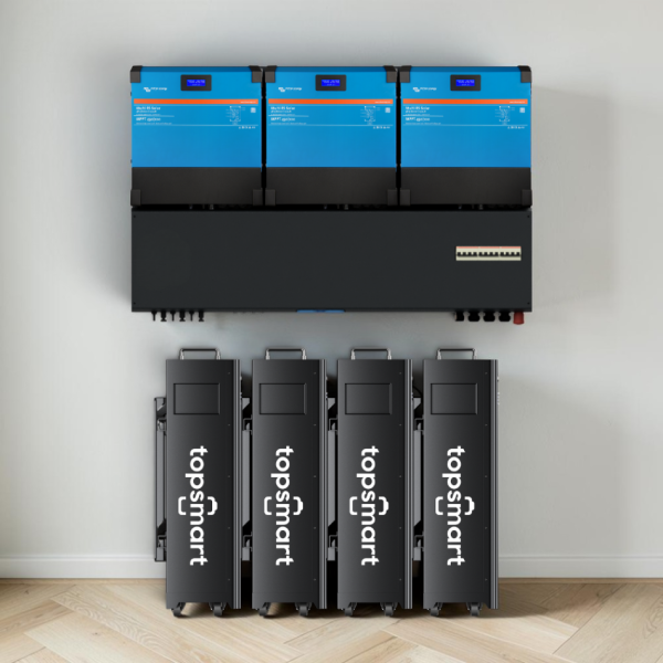 TopSmart ESS 3-fase 18kW RS 6kW Solar 64kWh De Slimme Thuisbatterij