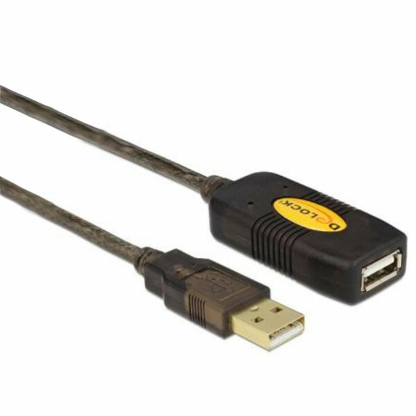 USB 2.0 verlengkabel met versterker voor Cerbo GX (Touch) 5 meter