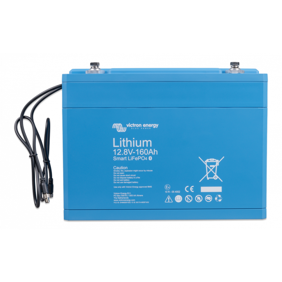 effectief voor de helft historisch Victron lithium accu 12,8V/160Ah Smart | Stroomwinkel.nl