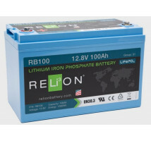 Relion RB 12V/100Ah LiFePO4 accu