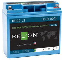 Relion RB20-LT 12V/20Ah Lithium Ion LiFePO4 Battery