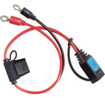 Victron DC-stekker met M8 oog voor IP65 acculader