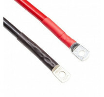 Kabelset 6mm² 1,5 mtr rood en zwart M8
