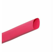 Krimpkous rood rol 10m voor 6mm accukabel