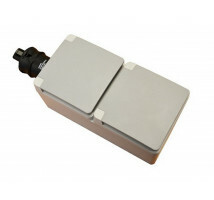 Ratio schuko outlet 2-weg IP44