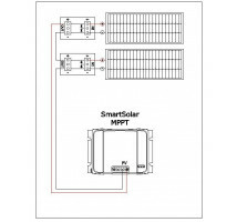 Bypass diode box voor flush zonnepaneel