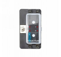 Zekering distributie 4 met led signalering / opbouw