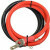 Kabelset 25mm² 1,5 mtr rood en zwart M8-M8